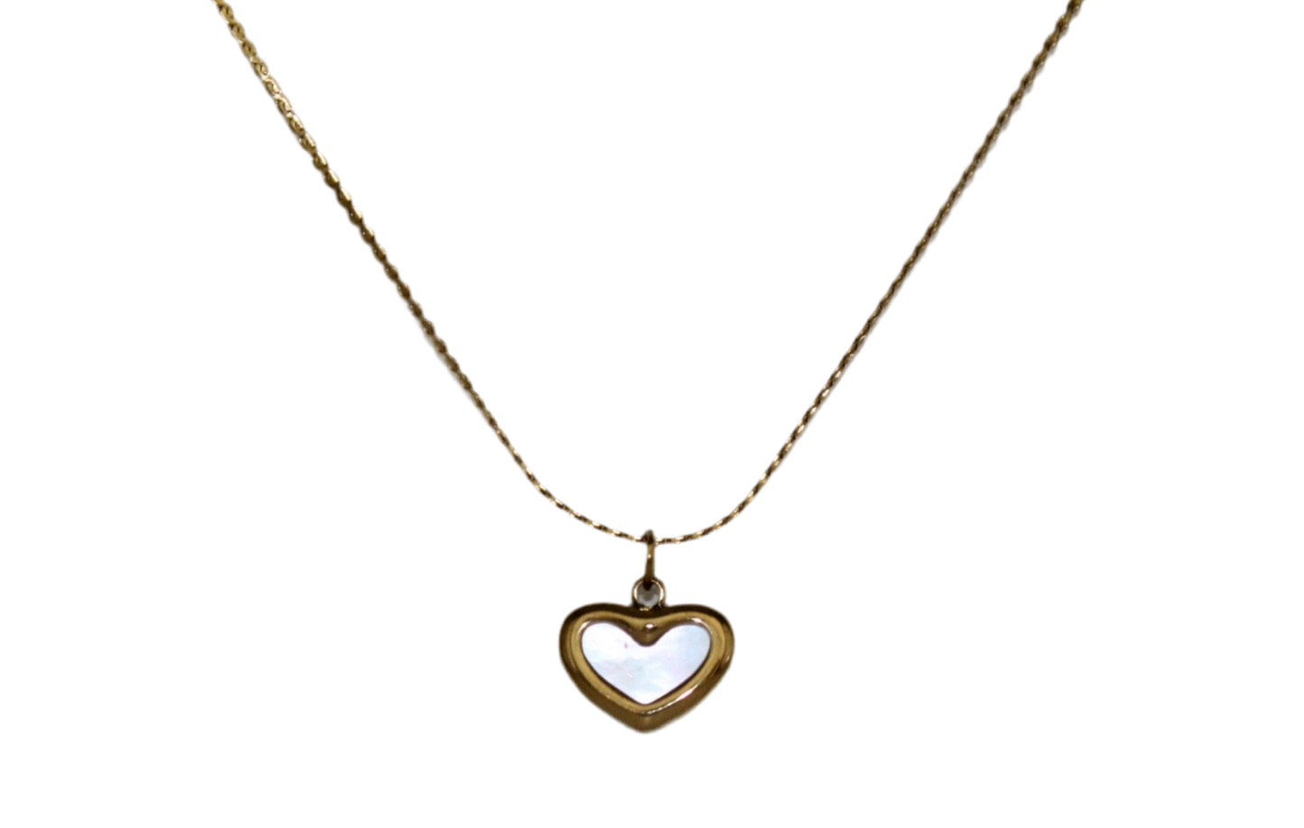 Corazón Blanco Sencillo