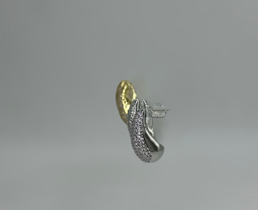 Big Zirconia Drop