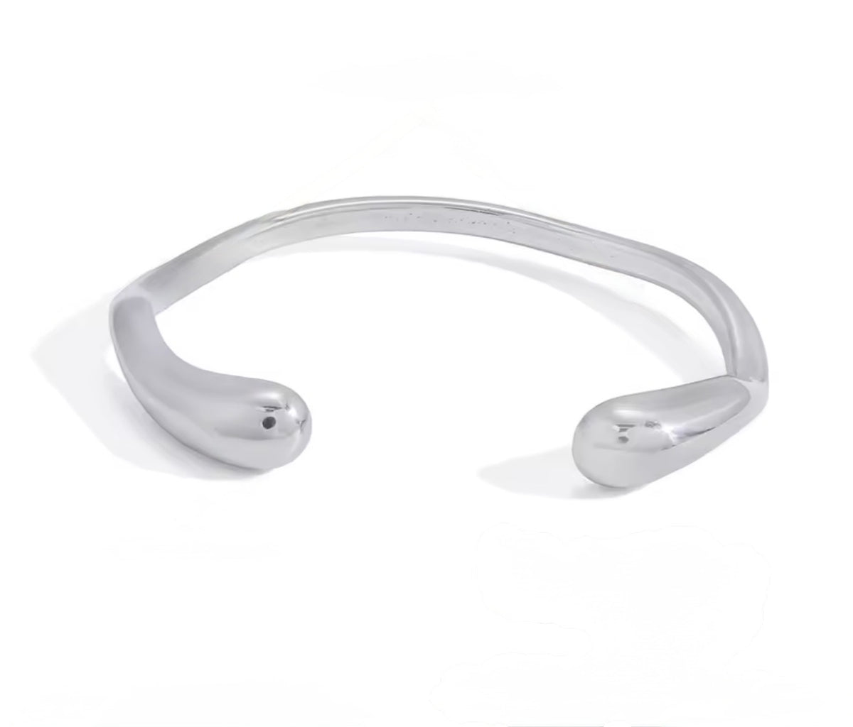 Open Silver Bracelet