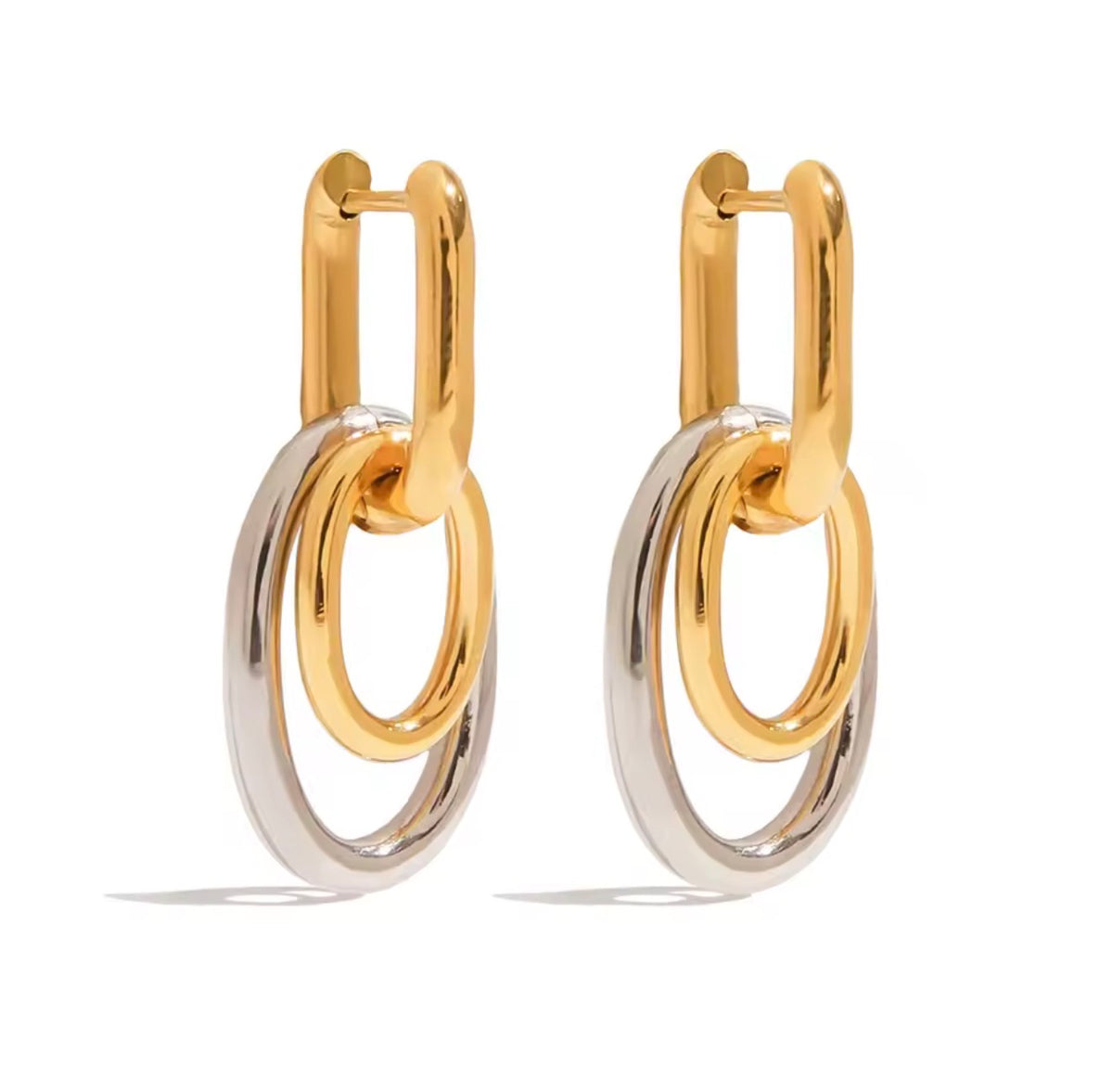 Oval Links Bicolor 2 en 1