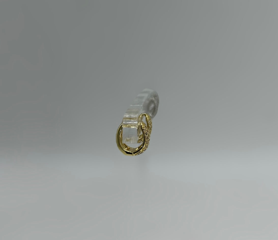 Mini Wide Zirconia Hoops
