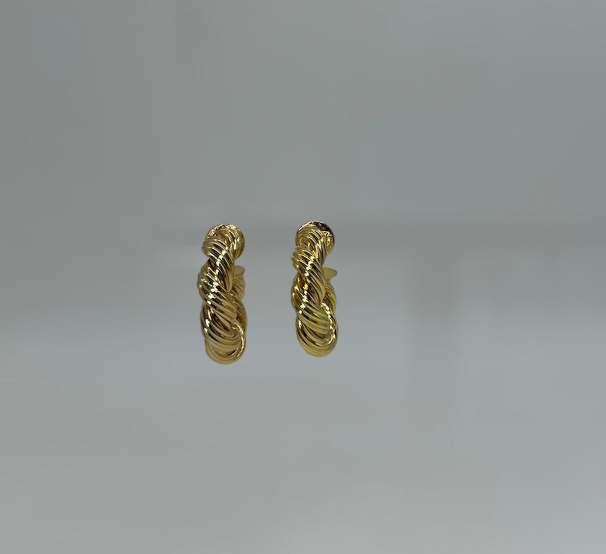 Twisted Half Hoops