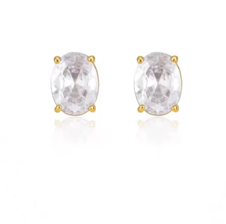Single Oval Zirconia