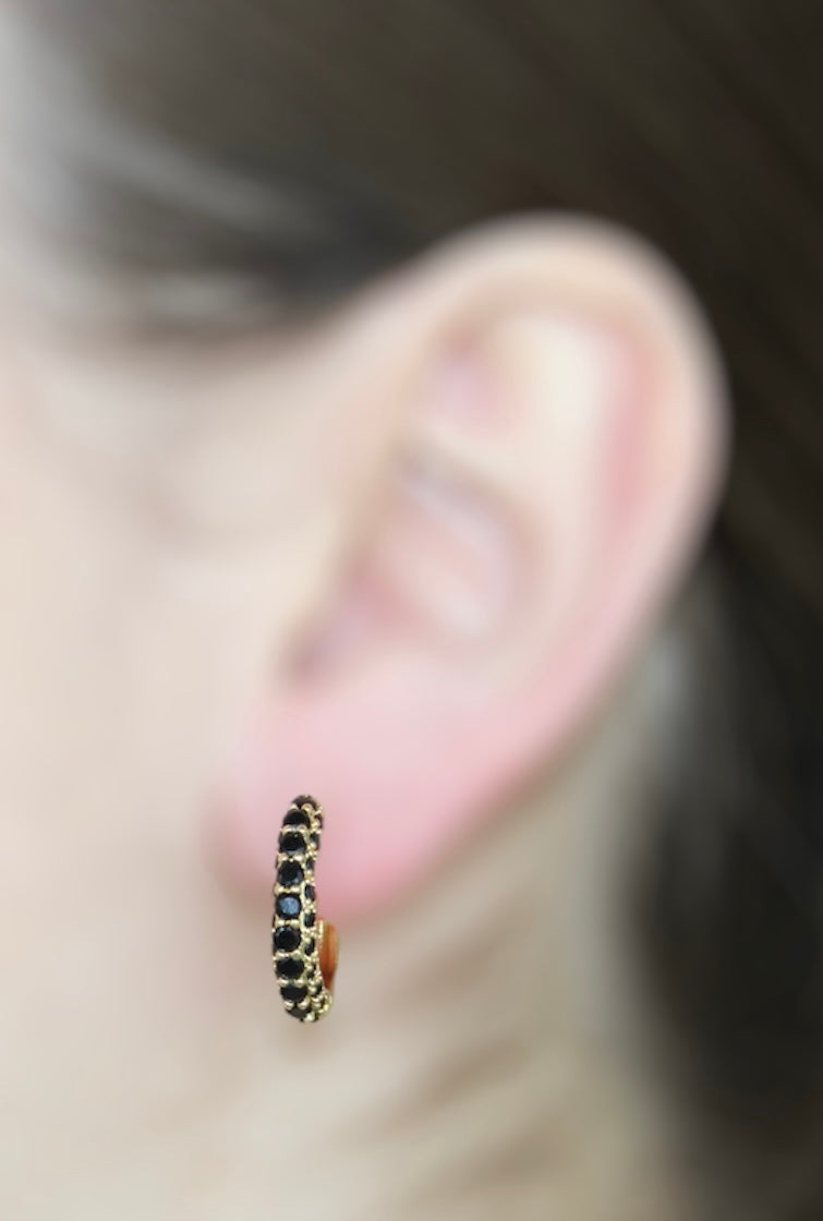 Full Zirconia Hoops 2 en 1 - Colorful