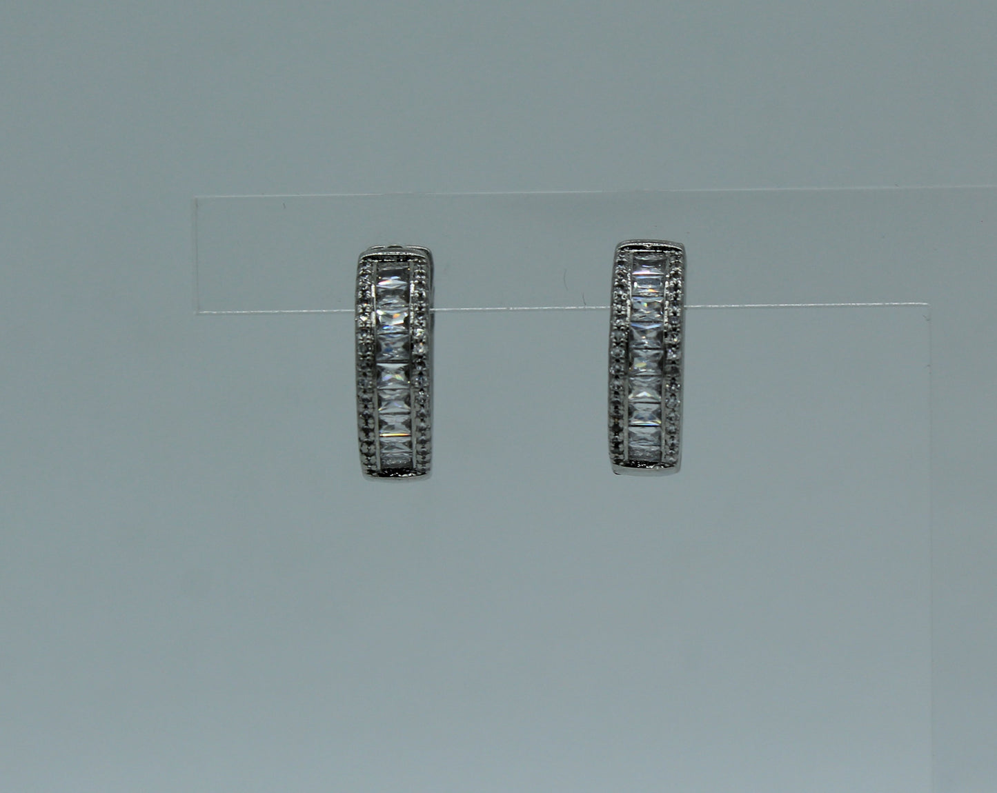 Nai Silver Hoops