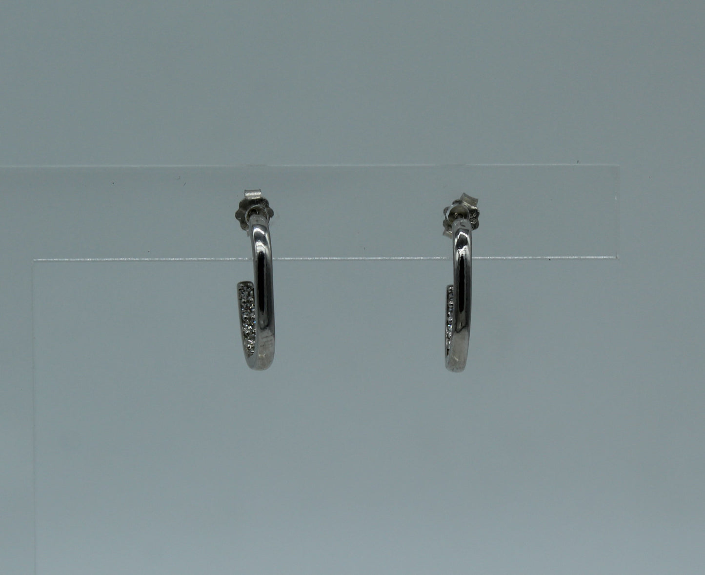 Kai Silver Half Hoops