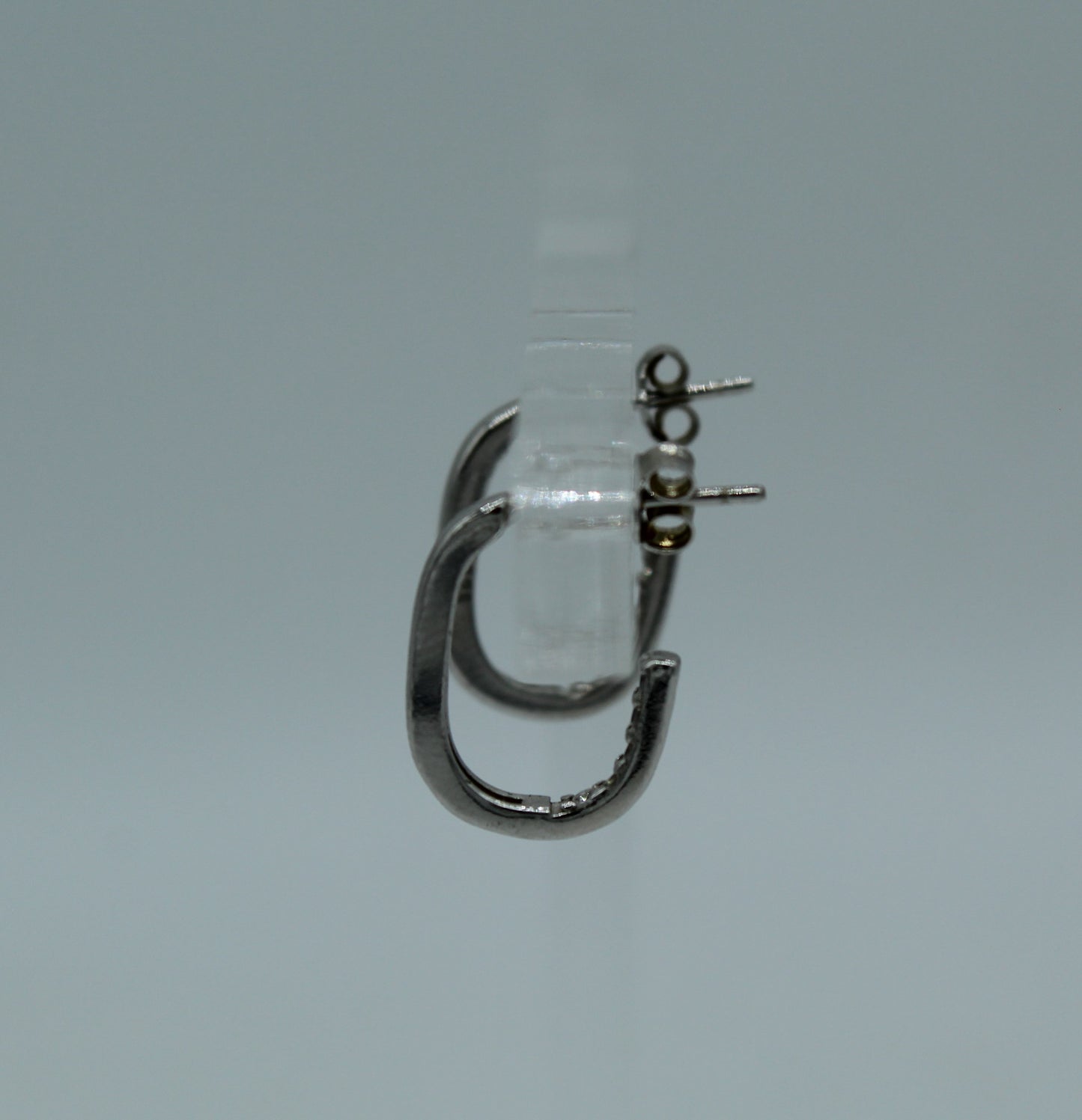 Kai Silver Half Hoops