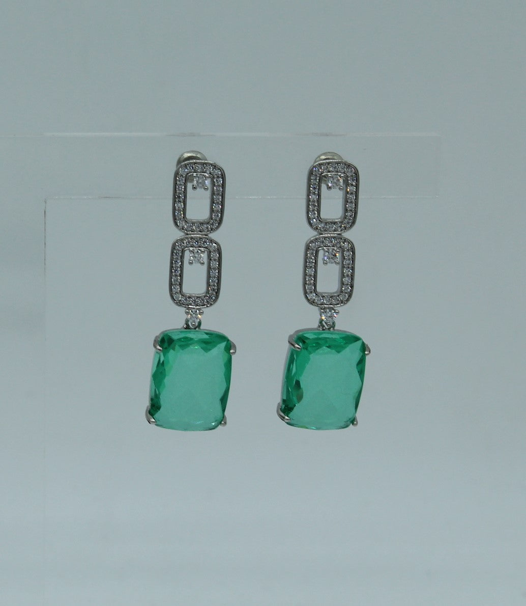 Lily Green Studs