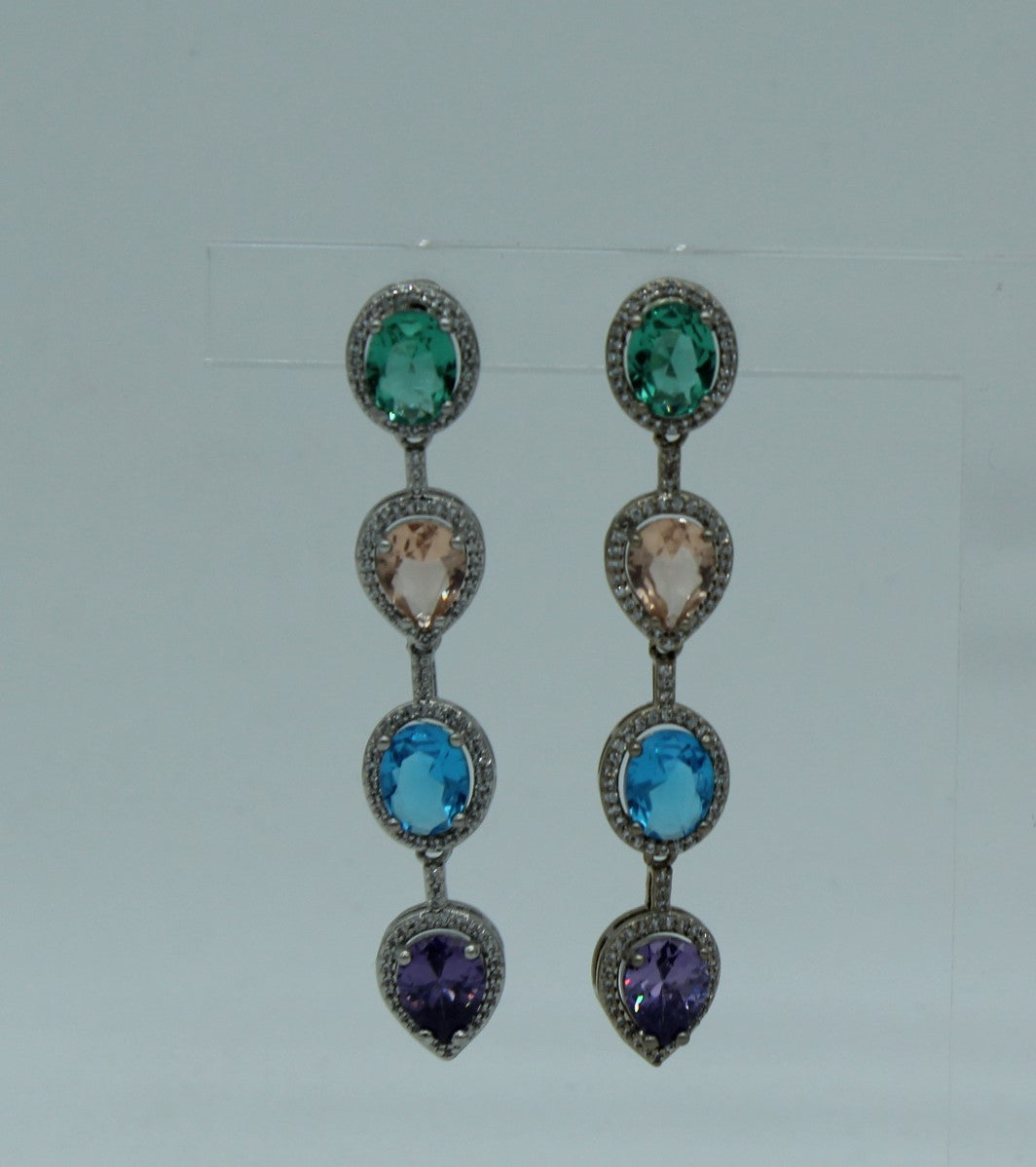Holy Colorful Long Studs