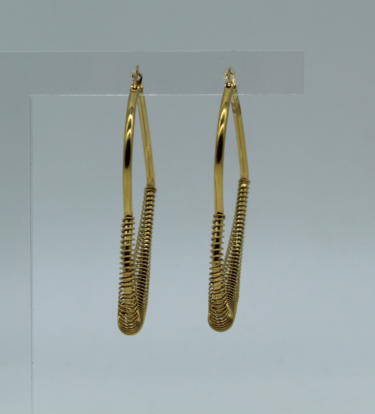 Maxi Heart Hoops