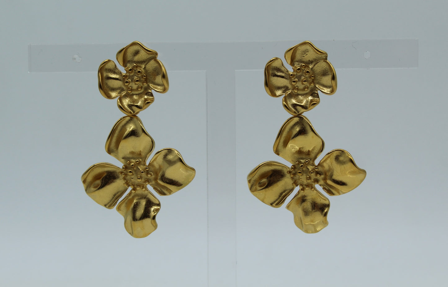 Maxi Double Flower Studs