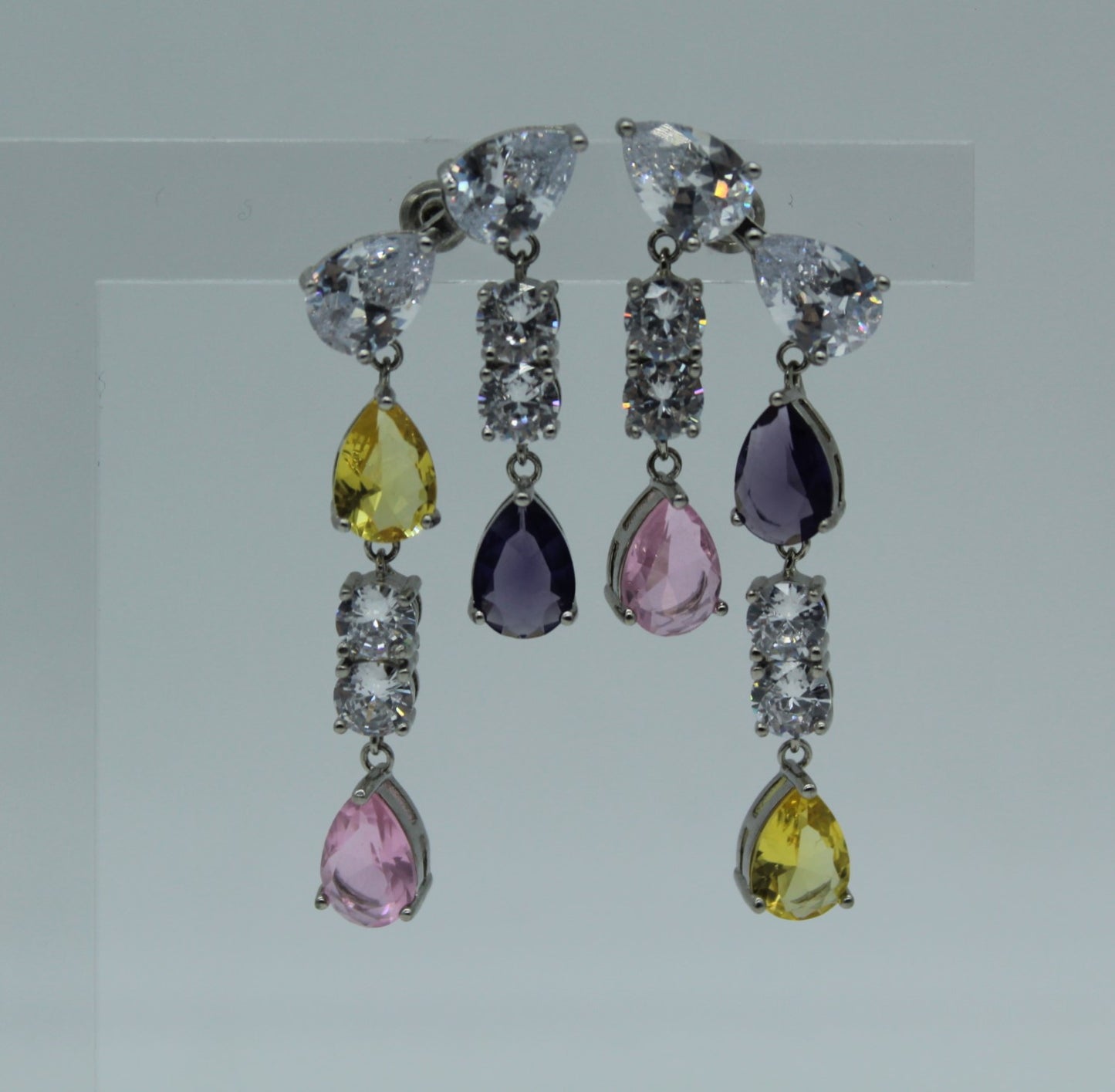 Colorful Zirconia Studs