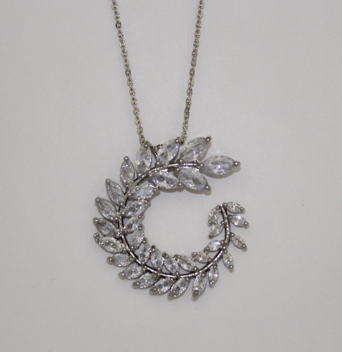 Silver Zirconia Snail