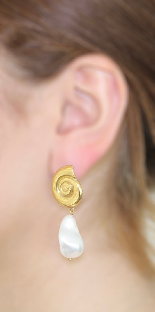 Caracol + Perla Barroca