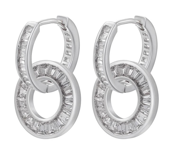 Nat Zirconia Hoops 2 en 1