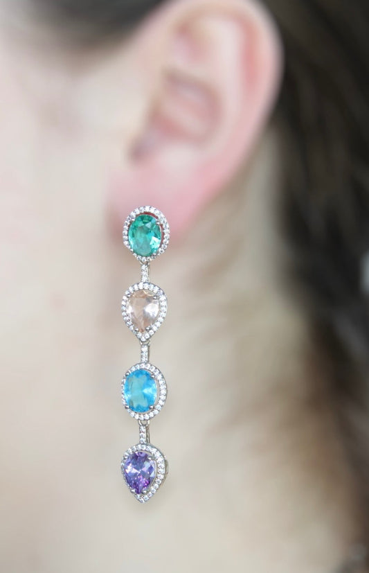 Holy Colorful Long Studs
