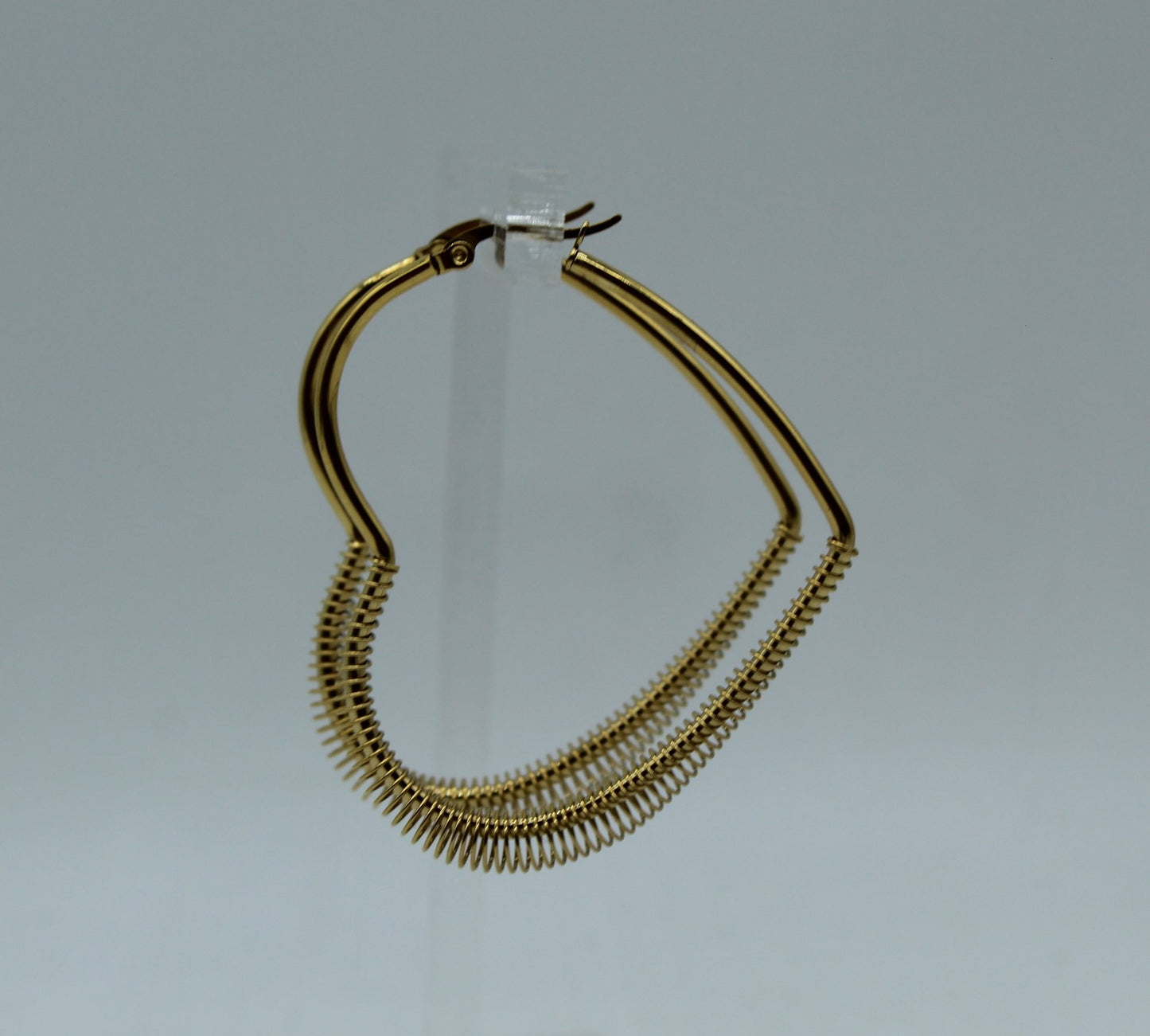 Maxi Heart Hoops