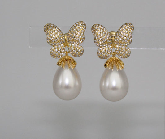 Big Butterfly Studs