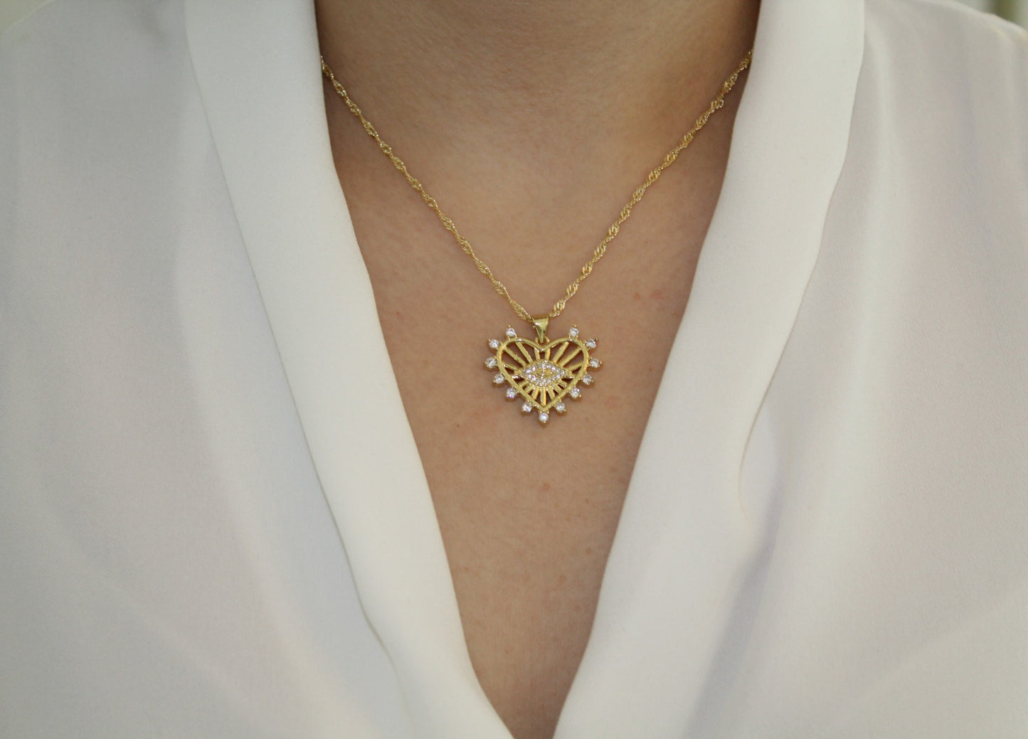 Heart + Evil Eye