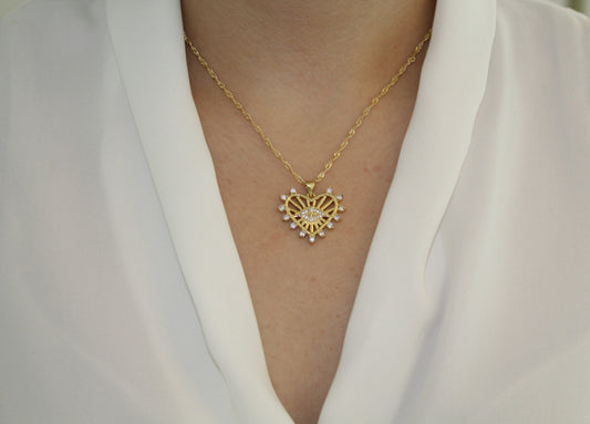 Heart + Evil Eye