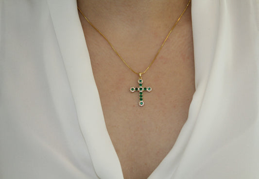Green Zirconia Cross